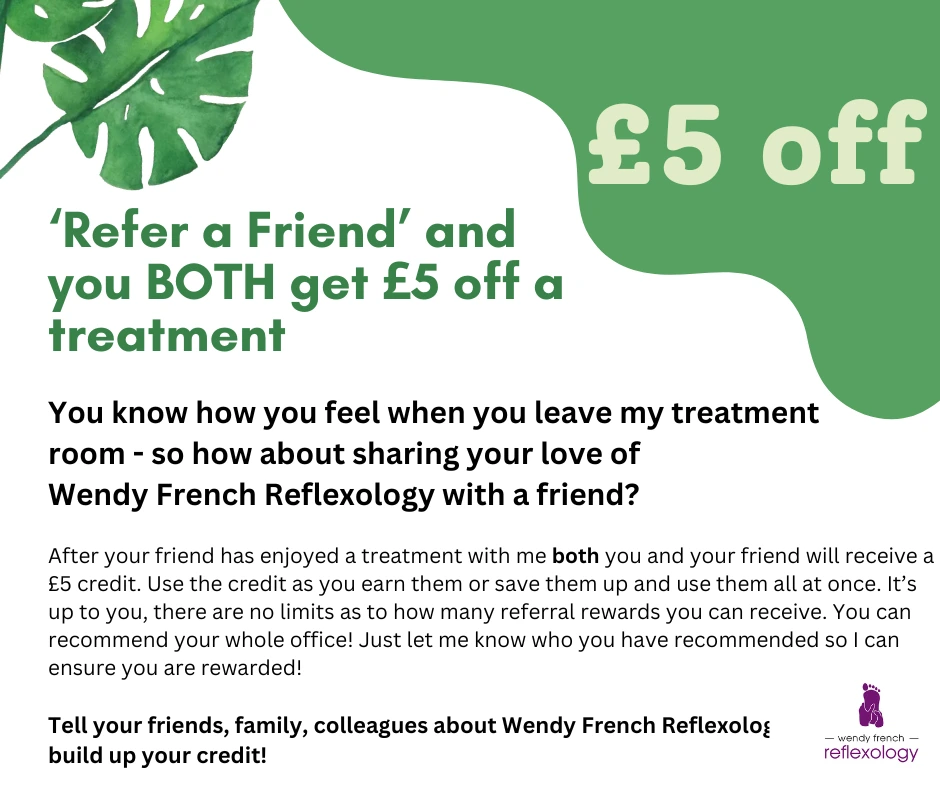 refer a friend - get 5 pounds pff